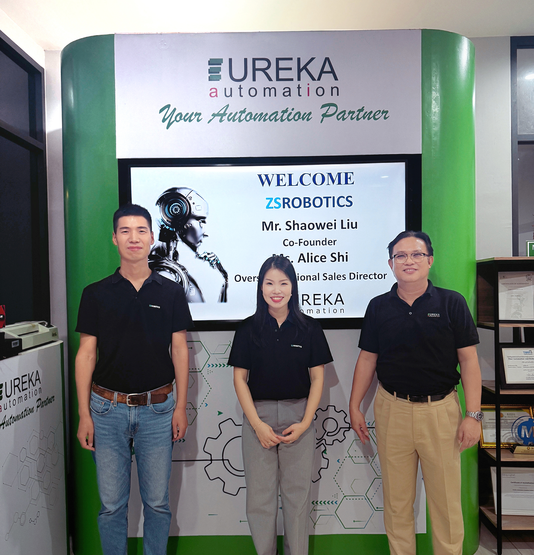 全球动态10月|智世机器人与泰国EUREKA AUTOMATION达成战略合作 全球动态10月|智世机器人与泰国EUREKA AUTOMATION达成战略合作